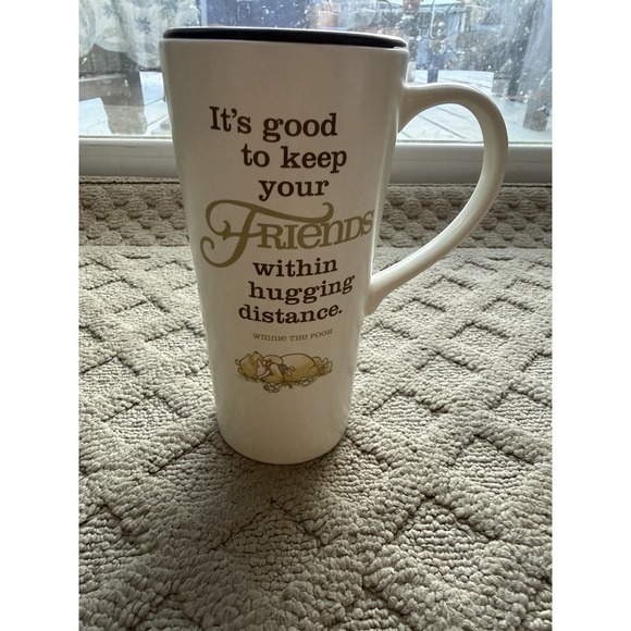 Hallmark Other - Hallmark Disney Winnie the Pooh Friends Travel Mug with Lid, Microwave Safe